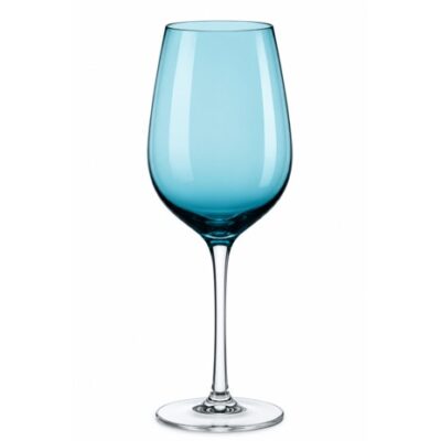 TAÇA VINHO AZUL