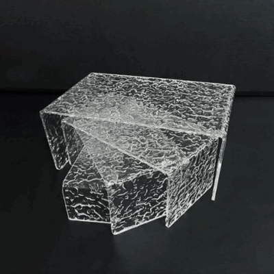 JOGO ACRÍLICO GELO 3 PEÇAS