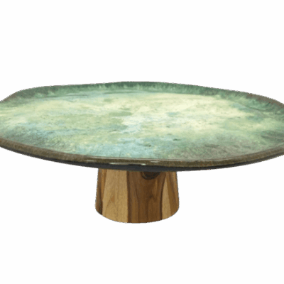 BOLEIRA ORGÂNICA REDONDA VERDE